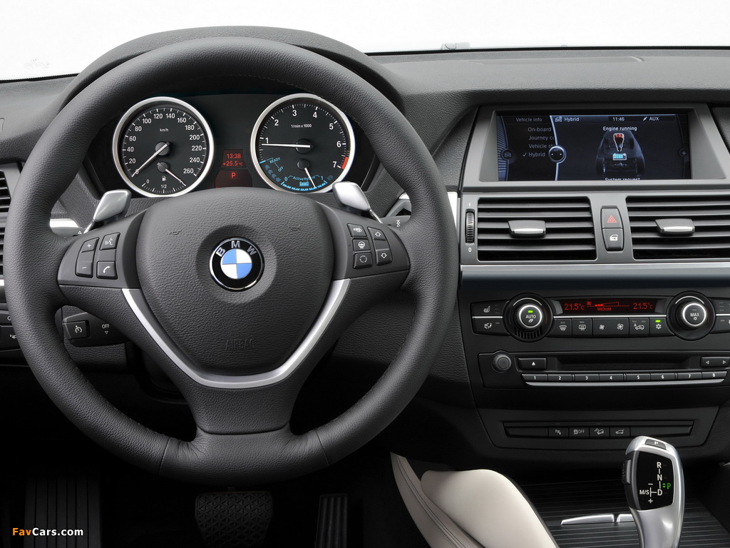 Photos of BMW X6 ActiveHybrid (E72) 2009–11 (1024 x 768)