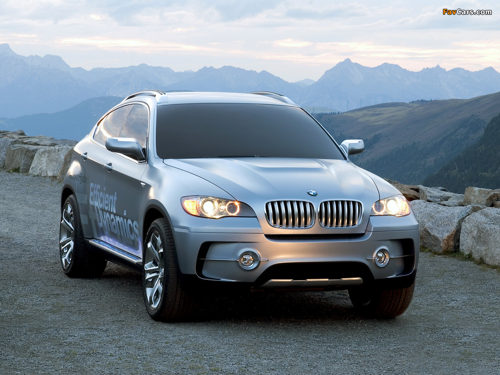 Pictures of BMW X6 ActiveHybrid Concept (72) 2007 (1024 x 768)