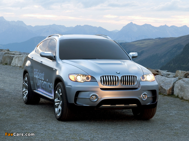 Pictures of BMW X6 ActiveHybrid Concept (72) 2007 (640 x 480)