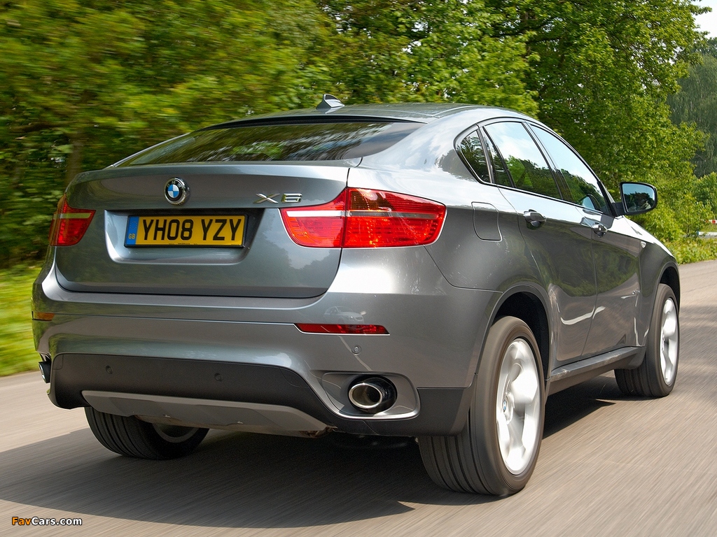 Pictures of BMW X6 xDrive35d UK-spec (E71) 2008–12 (1024 x 768)