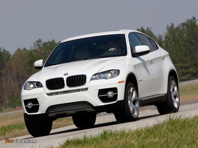 Pictures of BMW X6 xDrive35i US-spec (E71) 2008–12 (640 x 480)