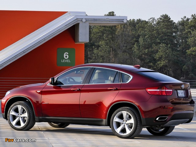 Pictures of BMW X6 xDrive50i (E71) 2008–12 (640 x 480)