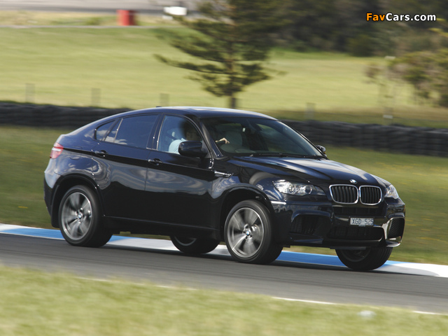 Pictures of BMW X6 M AU-spec (E71) 2009 (640 x 480)