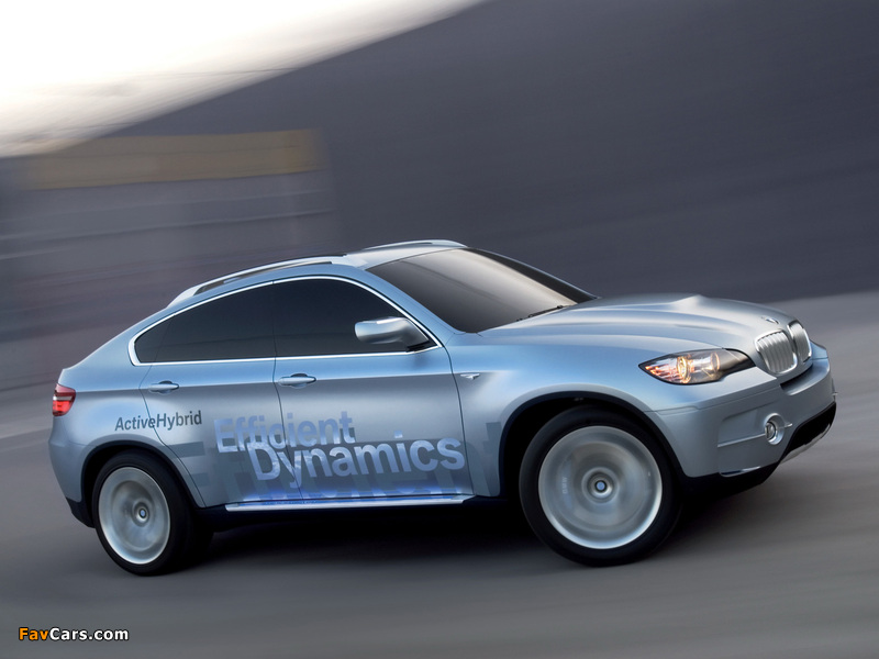 BMW X6 ActiveHybrid Concept (72) 2007 wallpapers (800 x 600)