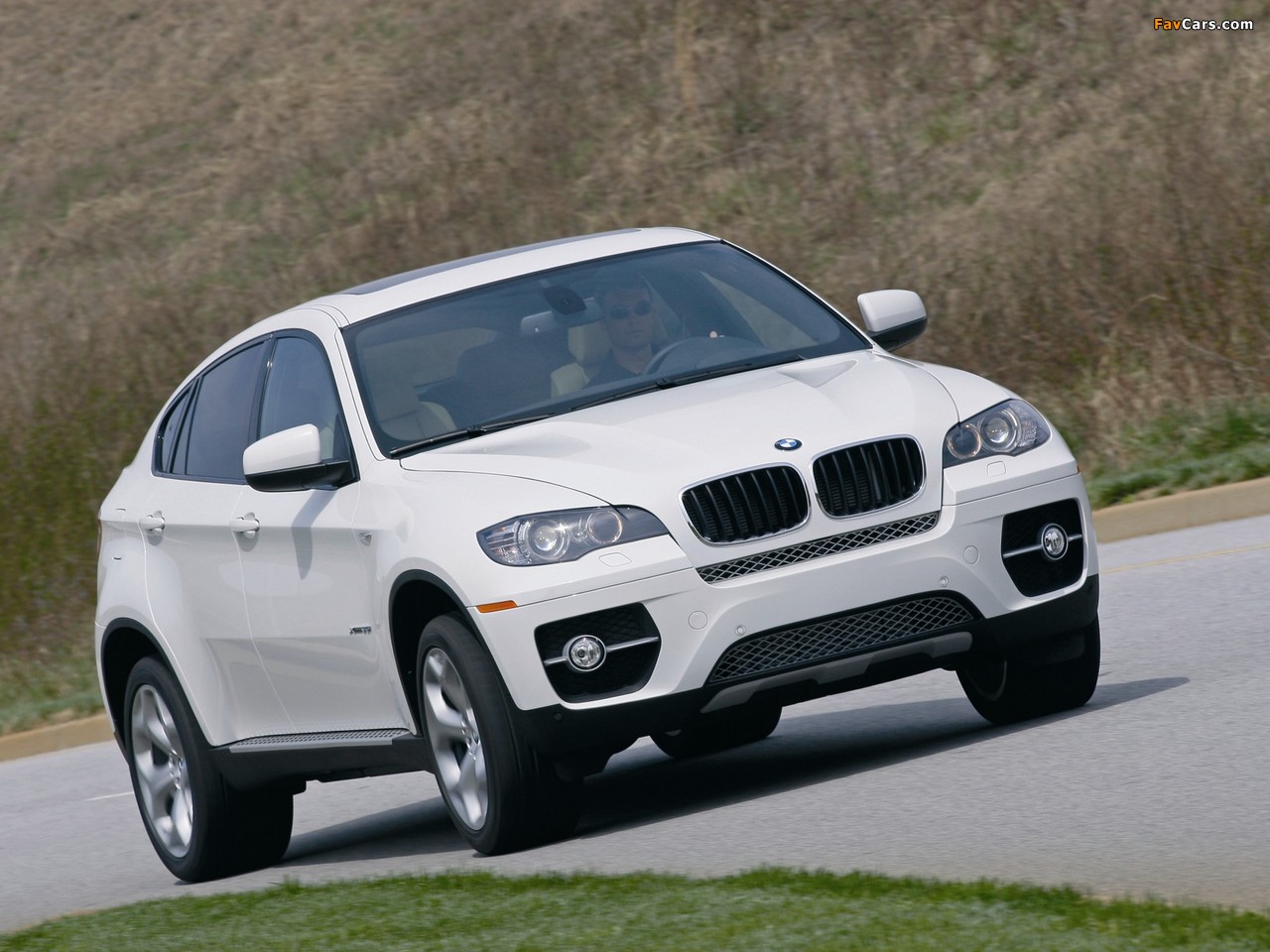 BMW X6 xDrive35i US-spec (E71) 2008–12 wallpapers (1280 x 960)