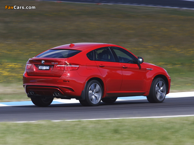 BMW X6 M AU-spec (E71) 2009 wallpapers (640 x 480)