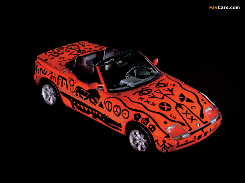 Images of BMW Z1 Art Car by A.R. Penck (E30) 1991 (800 x 600)