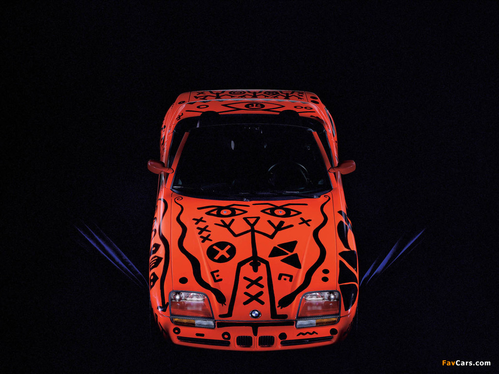 Pictures of BMW Z1 Art Car by A.R. Penck (E30) 1991 (1024 x 768)