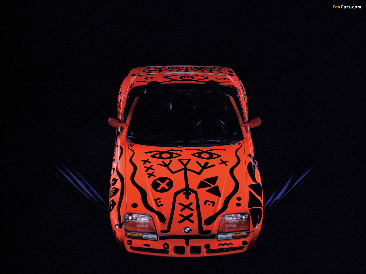 Pictures of BMW Z1 Art Car by A.R. Penck (E30) 1991 (1280 x 960)