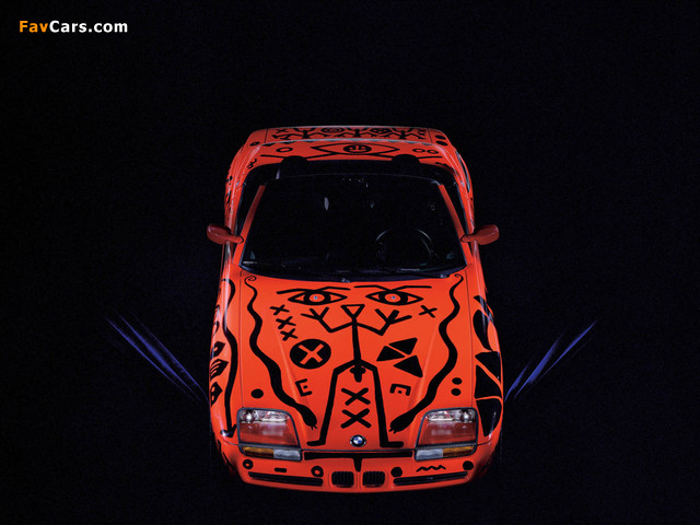 Pictures of BMW Z1 Art Car by A.R. Penck (E30) 1991 (640 x 480)