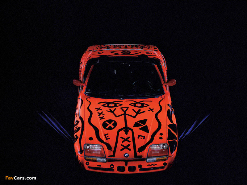 Pictures of BMW Z1 Art Car by A.R. Penck (E30) 1991 (800 x 600)