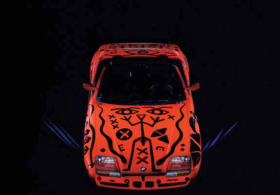 Pictures of BMW Z1 Art Car by A.R. Penck (E30) 1991