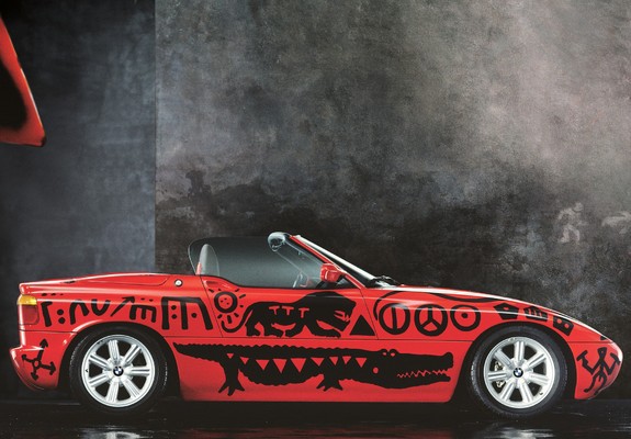 BMW Z1 Art Car by A.R. Penck (E30) 1991 wallpapers