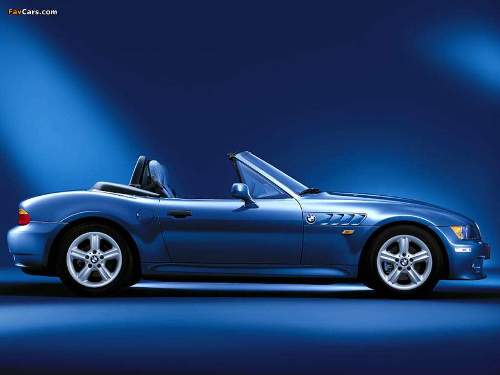BMW Z3 1.8 Roadster (E36/7) 1995–98 images (1024 x 768)
