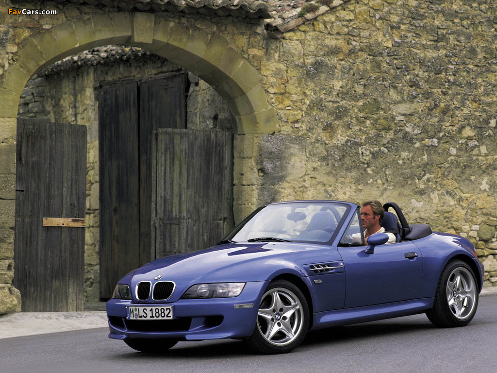 BMW Z3 M Roadster (E36/7) 1996–2002 wallpapers (1024 x 768)