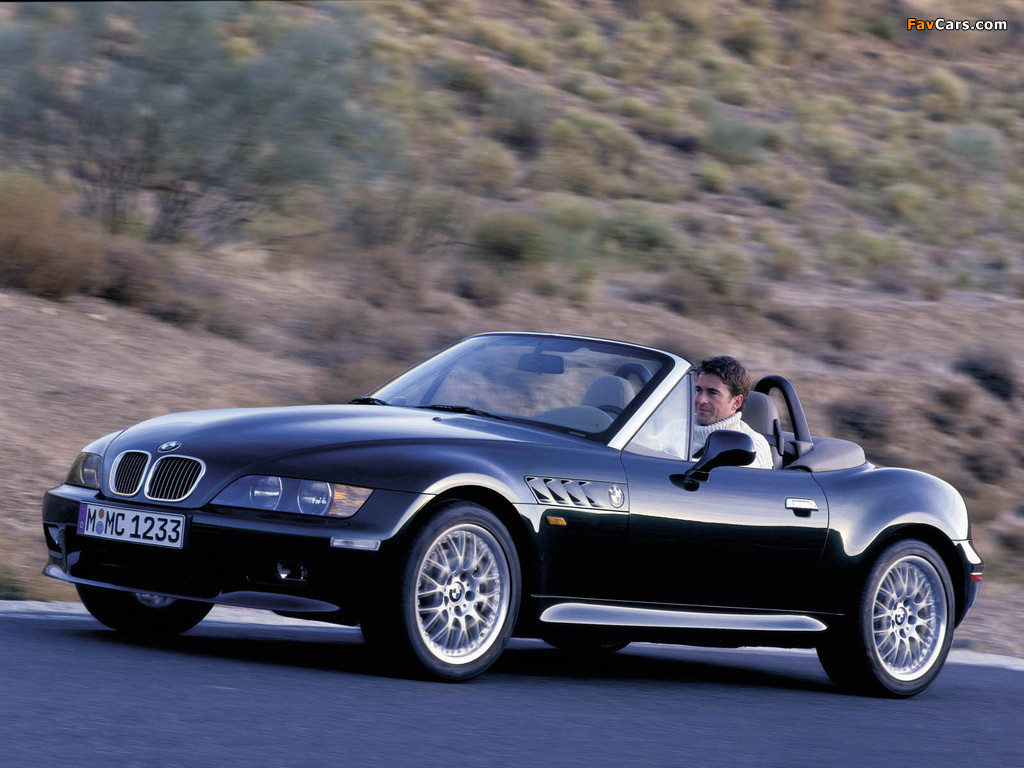 BMW Z3 2.8 Roadster (E36/7) 1997–2000 images (1024 x 768)