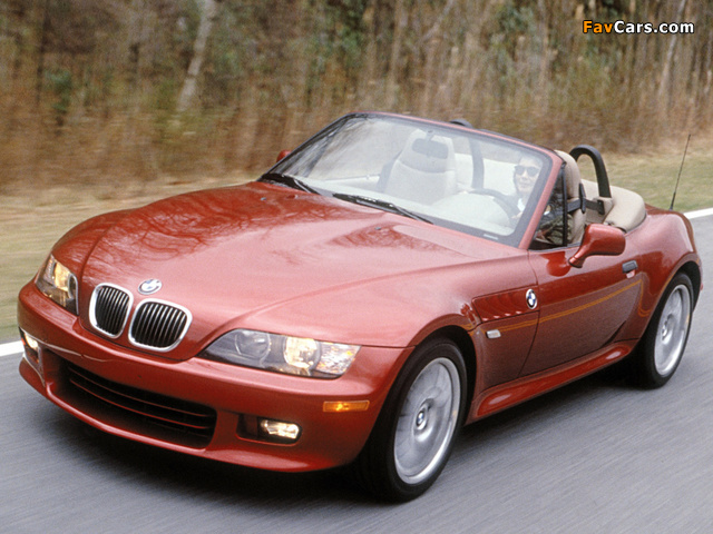 BMW Z3 2.8 Roadster US-spec (E36/7) 1997–2000 images (640 x 480)