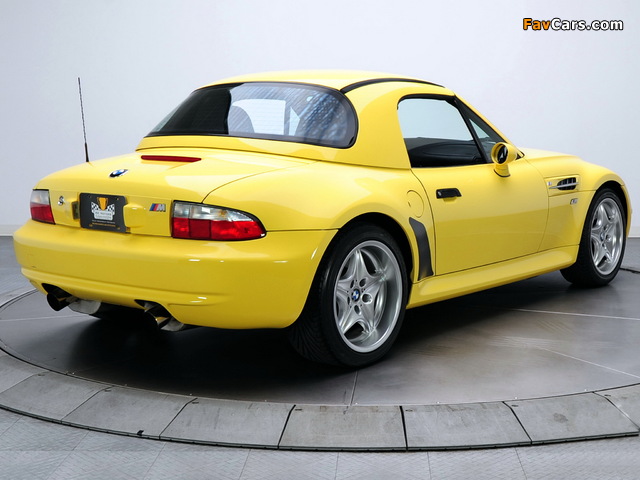 BMW Z3 M Roadster US-spec (E36/7) 1998–2002 pictures (640 x 480)