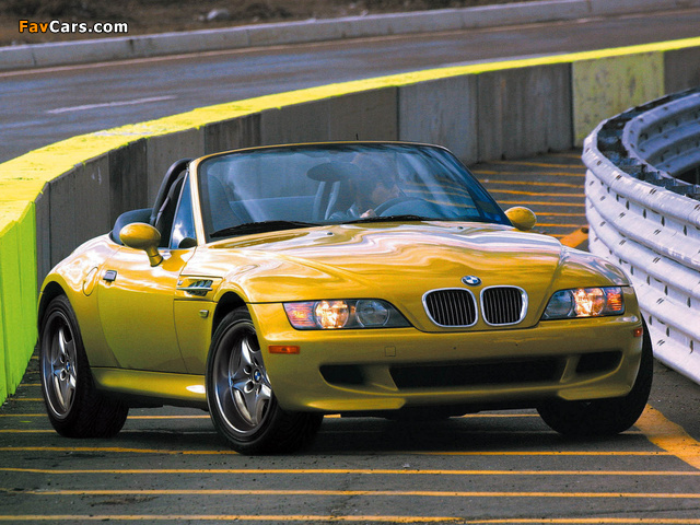 BMW Z3 M Roadster US-spec (E36/7) 1998–2002 pictures (640 x 480)