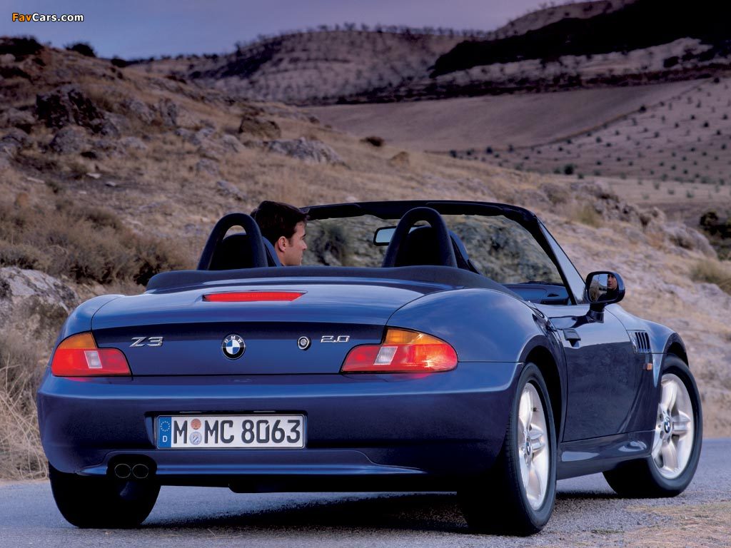 BMW Z3 2.0 Roadster (E36/7) 1999–2000 images (1024 x 768)
