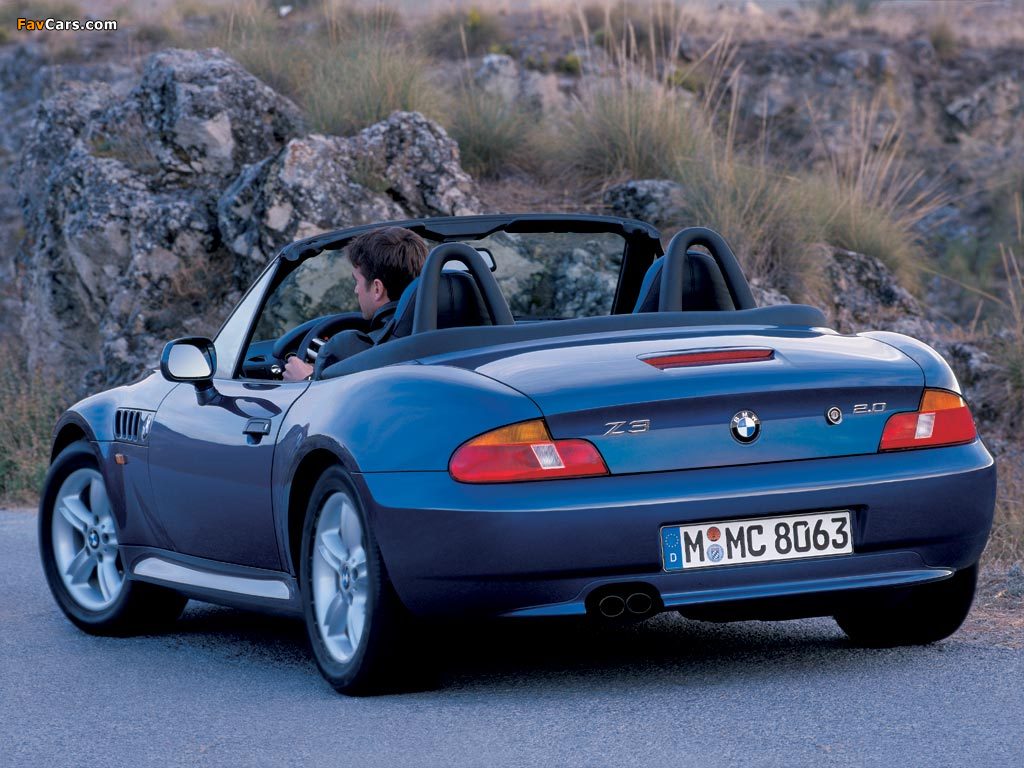 BMW Z3 2.0 Roadster (E36/7) 1999–2000 pictures (1024 x 768)
