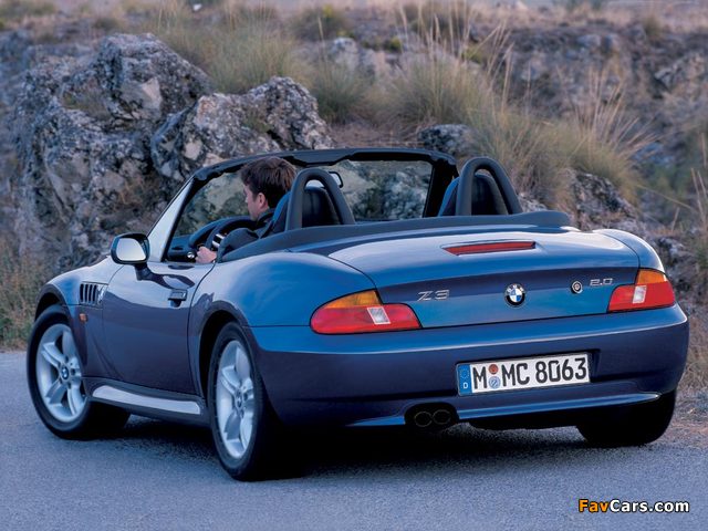 BMW Z3 2.0 Roadster (E36/7) 1999–2000 pictures (640 x 480)