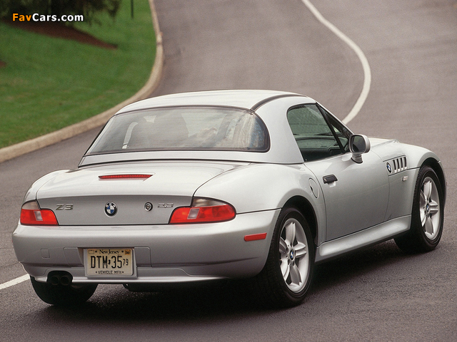 BMW Z3 2.3 Roadster (E36/8) 1999–2000 wallpapers (640 x 480)