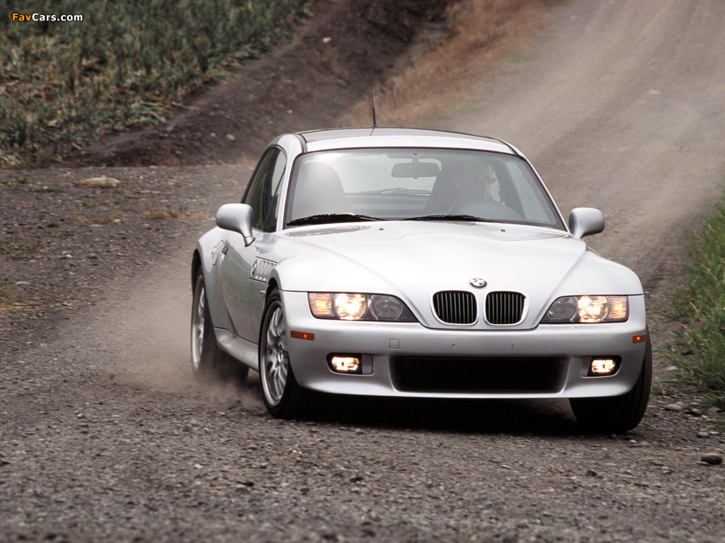 BMW Z3 3.0i Coupe US-spec (E36/8) 2000–02 photos (1024 x 768)