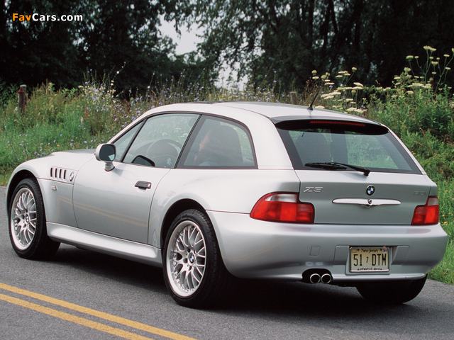 BMW Z3 3.0i Coupe US-spec (E36/8) 2000–02 wallpapers (640 x 480)