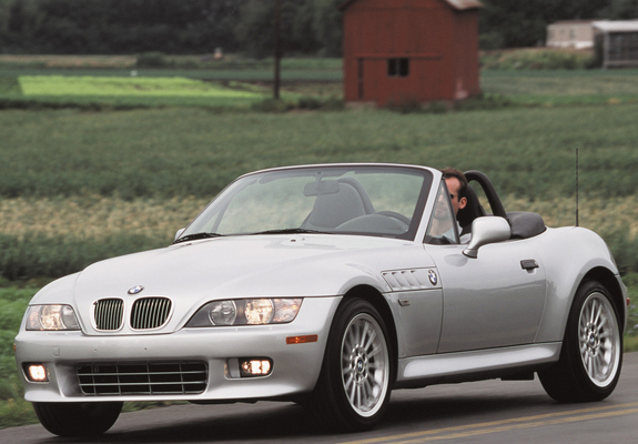 BMW Z3 3.0i Roadster US-spec (E36/7) 2000–02 wallpapers