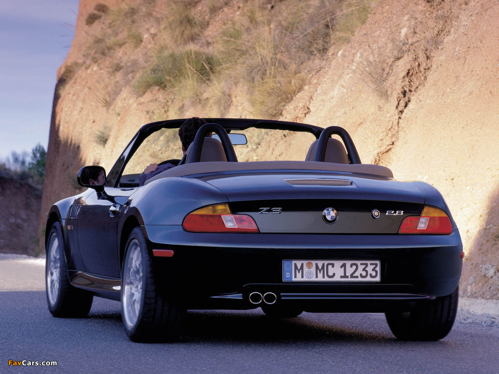 Photos of BMW Z3 2.8 Roadster (E36/7) 1997–2000 (1024 x 768)