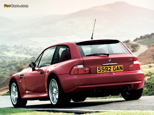 Pictures of BMW Z3 M Coupe UK-spec (E36/8) 1998–2002 (640 x 480)