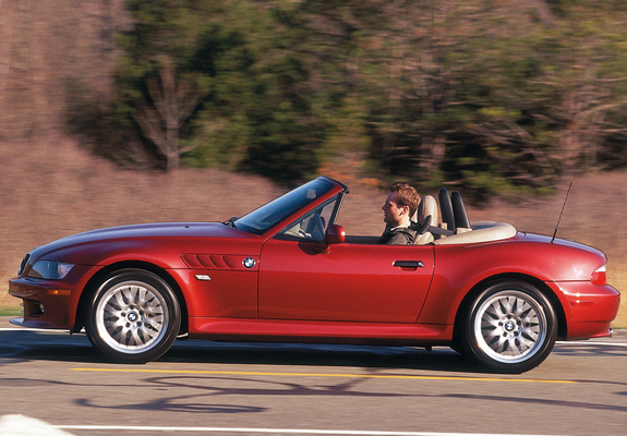 BMW Z3 2.8 Roadster US-spec (E36/7) 1997–2000 wallpapers