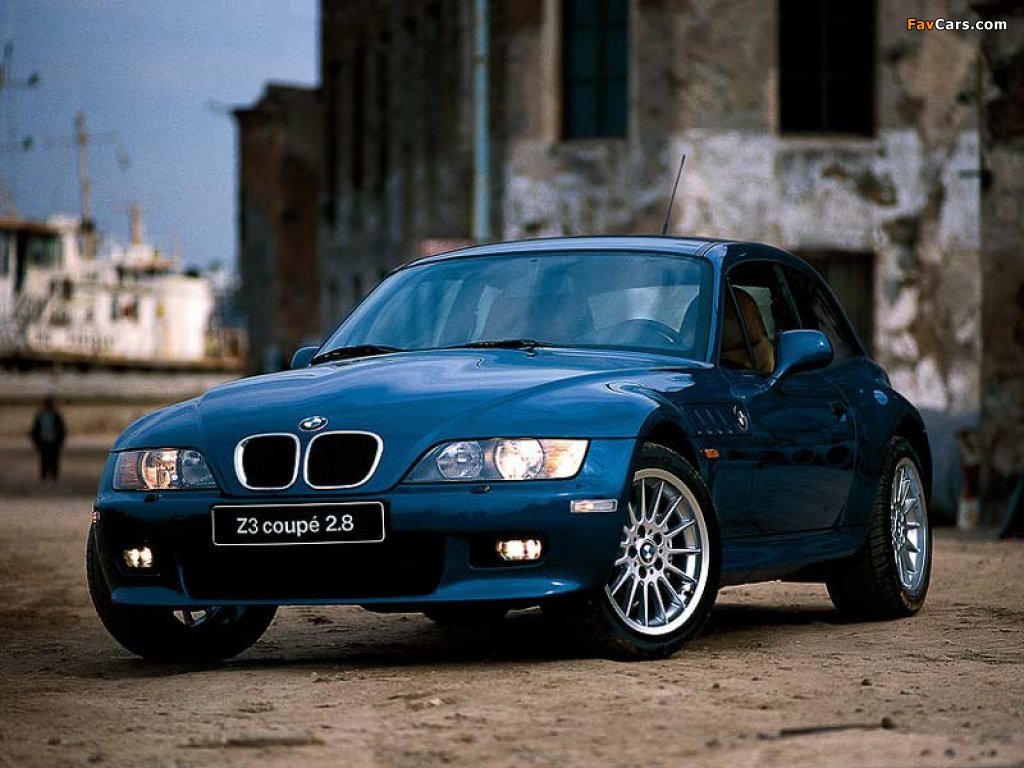 BMW Z3 Coupe (E36/8) 1998–2001 wallpapers (1024 x 768)