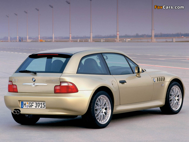 BMW Z3 3.0i Coupe (E36/8) 2000–02 wallpapers (640 x 480)