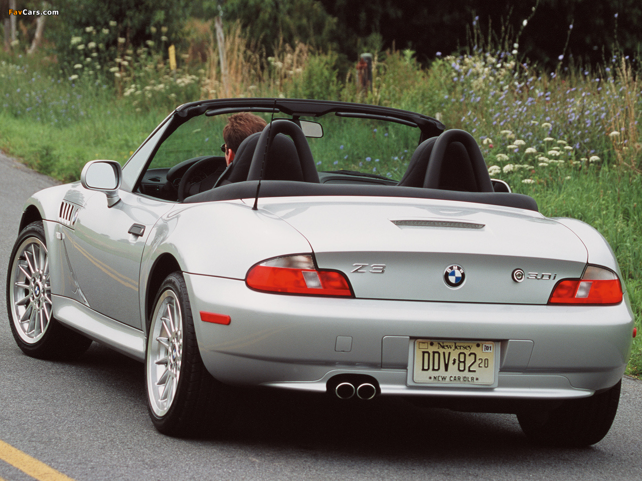 BMW Z3 3.0i Roadster US-spec (E36/7) 2000–02 wallpapers (1280 x 960)