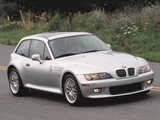 BMW Z3 3.0i Coupe US-spec (E36/8) 2000–02 wallpapers