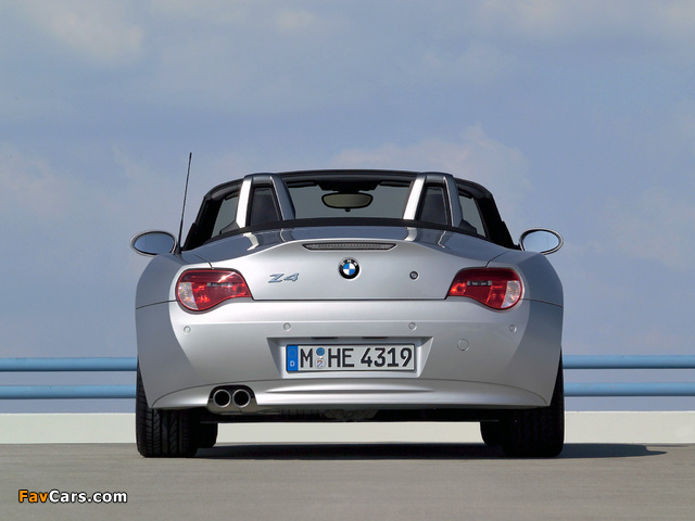 BMW Z4 3.0i Roadster (E85) 2005–09 images (640 x 480)