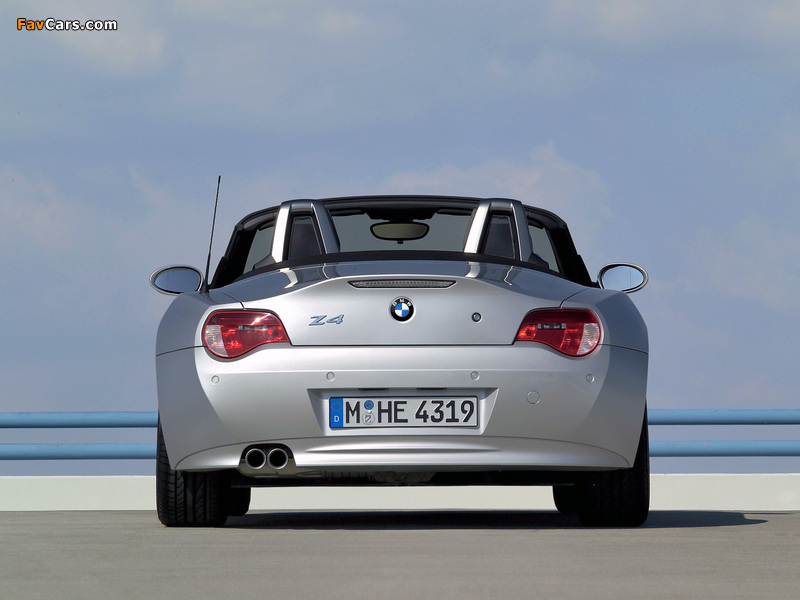 BMW Z4 3.0i Roadster (E85) 2005–09 images (800 x 600)