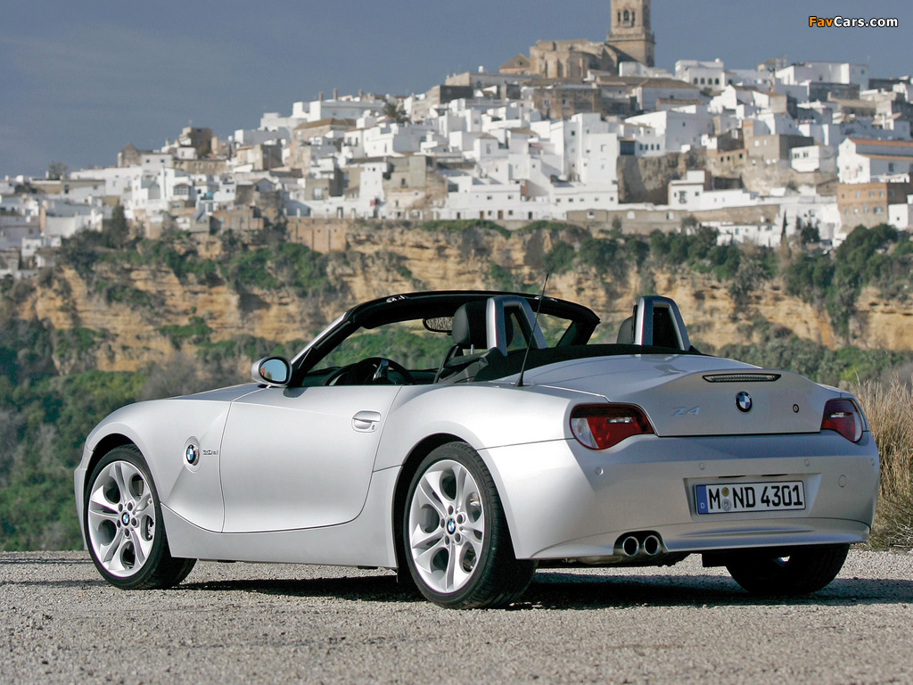 BMW Z4 3.0si Roadster (E85) 2005–09 pictures (1024 x 768)