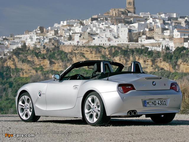 BMW Z4 3.0si Roadster (E85) 2005–09 pictures (640 x 480)