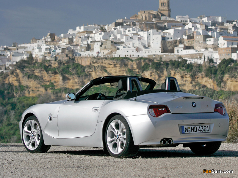 BMW Z4 3.0si Roadster (E85) 2005–09 pictures (800 x 600)