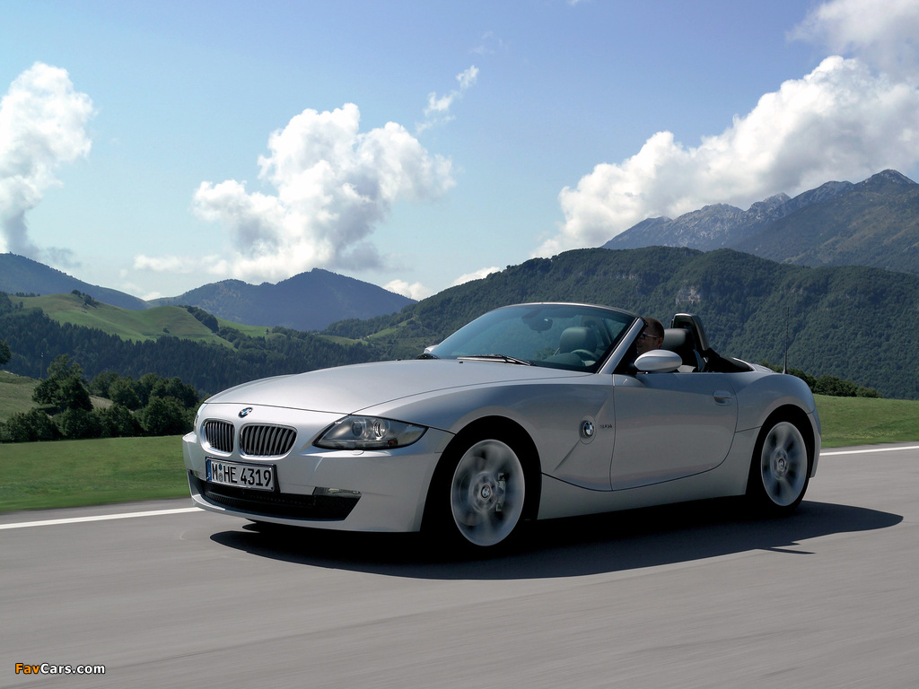 BMW Z4 3.0i Roadster (E85) 2005–09 pictures (1024 x 768)