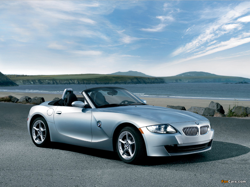 BMW Z4 2.0i Roadster (E85) 2005–09 wallpapers (1024 x 768)