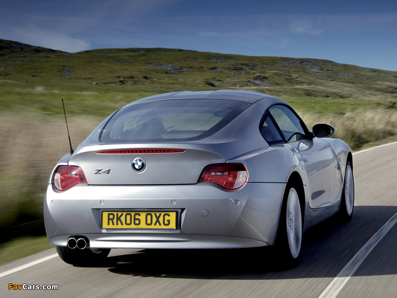 BMW Z4 3.0si Coupe UK-spec 2006–09 images (800 x 600)