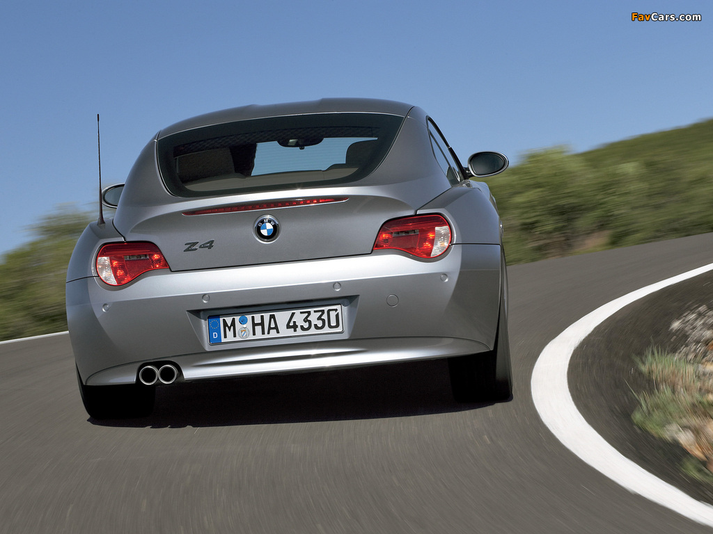 BMW Z4 Coupe (E85) 2006–09 images (1024 x 768)