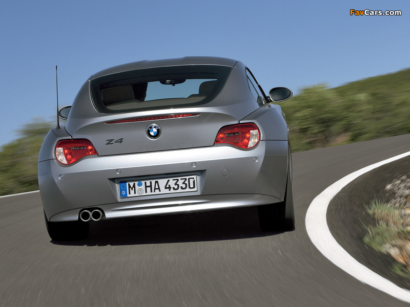 BMW Z4 Coupe (E85) 2006–09 images (800 x 600)