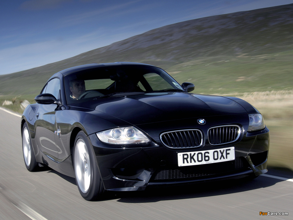 BMW Z4 M Coupe UK-spec (E85) 2006–08 images (1024 x 768)