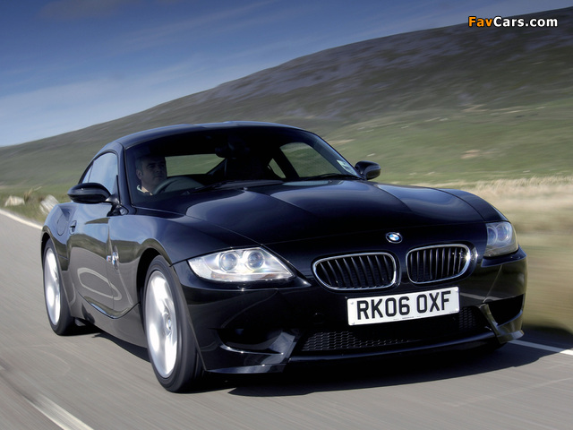 BMW Z4 M Coupe UK-spec (E85) 2006–08 images (640 x 480)