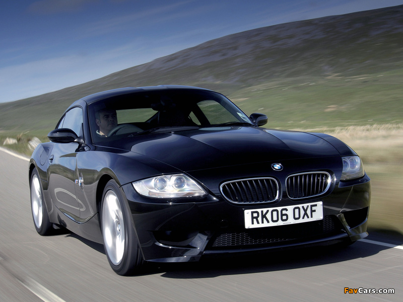 BMW Z4 M Coupe UK-spec (E85) 2006–08 images (800 x 600)